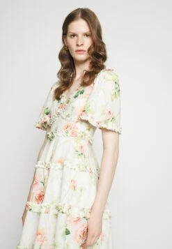 Needle & Thread Harlequin Rose Mini Dress - Cocktail Dress / Party Dress - Moonshine -Modern Classic Shoes Store ba984df9b8b14175a775e19c582bdcb7