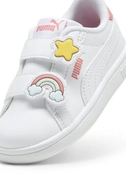 Puma SMASH - Baby Shoes - White-passionfruit -Modern Classic Shoes Store baa45c4fdc7b47b2ac2fefb48f7d6654