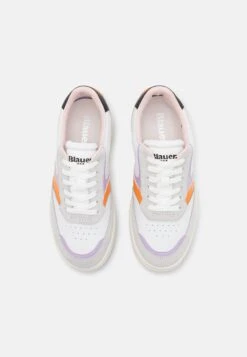 Blauer Blum - Trainers - White/Lilac/Orange 11 Blauer Blum - Trainers - White/Lilac/Orange -Modern Classic Shoes Store baf2b0a7594748daa289a137df6602df