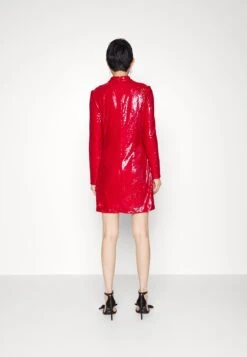 Emely Dress Sequins - Cocktail Dress / Party Dress - Halston Red -Modern Classic Shoes Store bb04a213b894456a98052ea48488c6a4