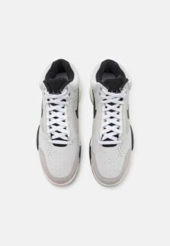 Nike Sportswear Air Flight Lite Mid Nas - High-Top Trainers - Photon Dust/Black/Metallic Silver/Light Smoke Grey/White/Pale Ivory -Modern Classic Shoes Store bb214af22a254400adcf1fe2571a3832