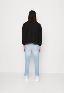 BRAVE SOUL Tristan - Bomber Jacket - Black -Modern Classic Shoes Store bc0e5a7ea3b744eab22486f2deaaf805