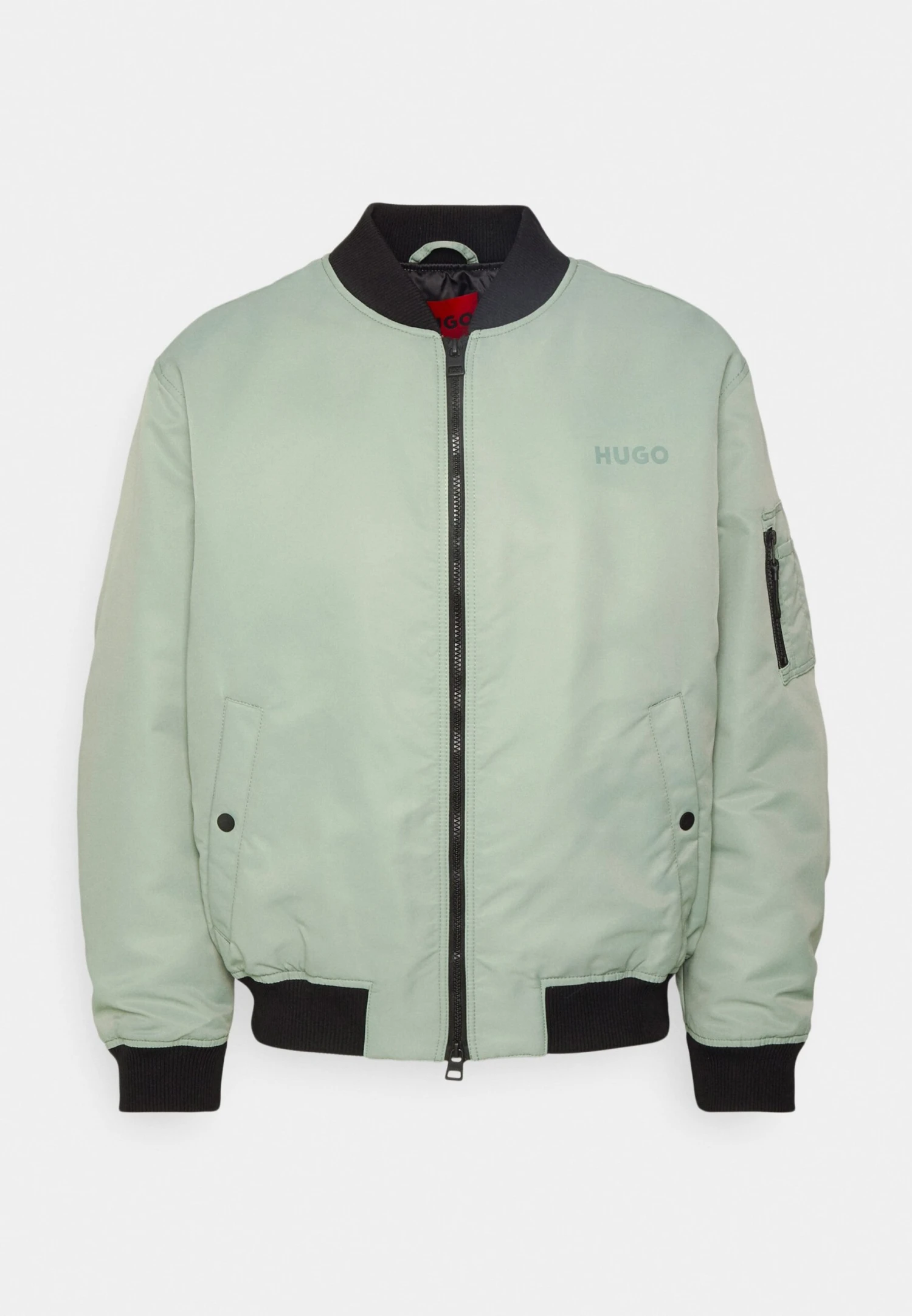 Hugo Byler - Bomber Jacket - Light Pastel Green 5 Hugo Byler - Bomber Jacket - Light Pastel Green - Image 5