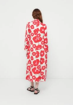 Marimekko AIKAKAUSI TUMMA - Maxi Dress - Light Turquoise/red/pink -Modern Classic Shoes Store be07262989ee46269703e73de71fa22d
