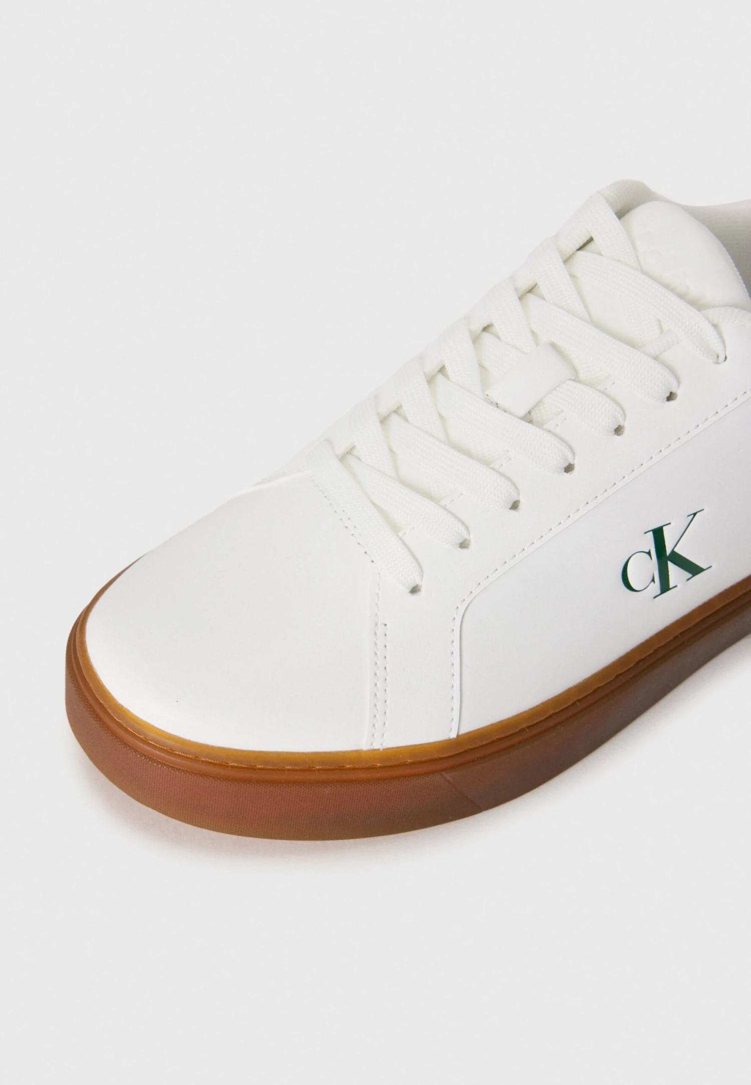 Calvin Klein Jeans CLASSIC CUPSOLE - Trainers - Bright White/chateau/gum 6 Calvin Klein Jeans CLASSIC CUPSOLE - Trainers - Bright White/chateau/gum - Image 6