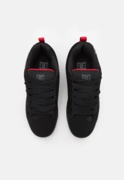 DC SHOES COURT GRAFFIK UNISEX - Skate Shoes - Black/grey/red -Modern Classic Shoes Store bf03a5582a3e4be7aca6cb1a9f28f82a