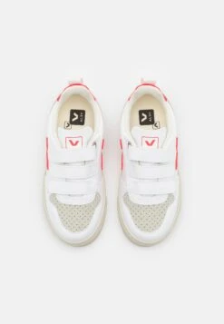 Veja Small Unisex - Trainers - White/Rose-Fluo -Modern Classic Shoes Store c055bea7397741878c834dcf11f91139