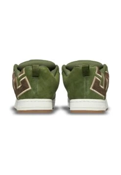 DC SHOES COURT GRAFFIK UNISEX - Trainers - Olive/offwhite -Modern Classic Shoes Store c0761174c6c54067b16bc72e94e24769