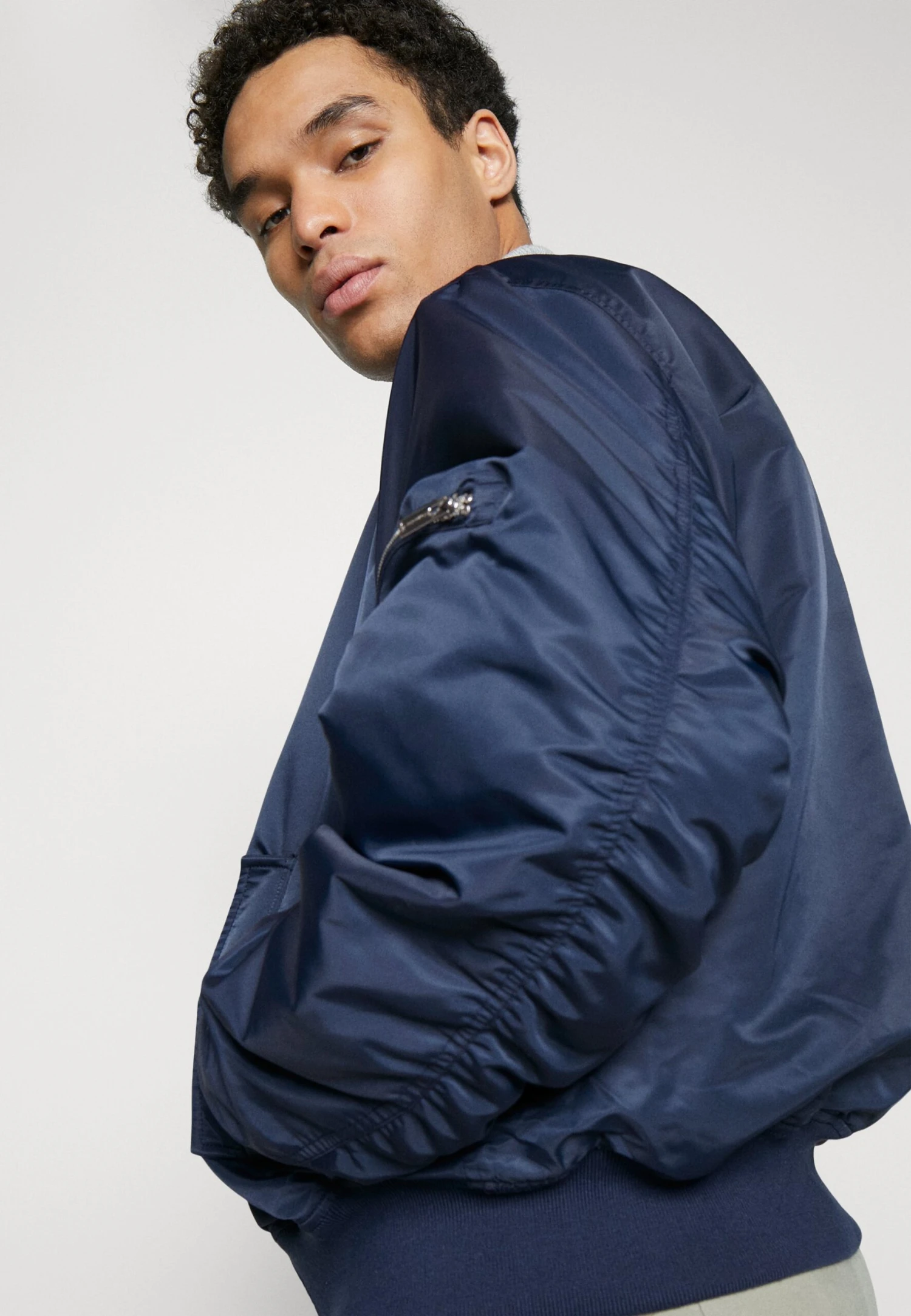 Holzweiler Jacket - Bomber Jacket - Navy 5 Holzweiler Jacket - Bomber Jacket - Navy - Image 5