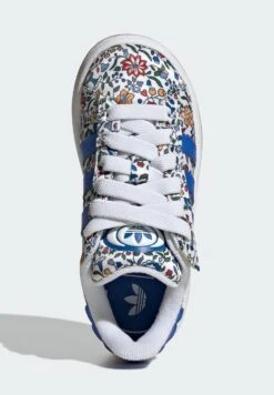 Adidas Originals CAMPUS LIBERTY LONDON COMFORT CLOSURE ELASTIC LACE - Trainers - Blue Blue/off White -Modern Classic Shoes Store c147979298e24f73ae917b05f9bb892b