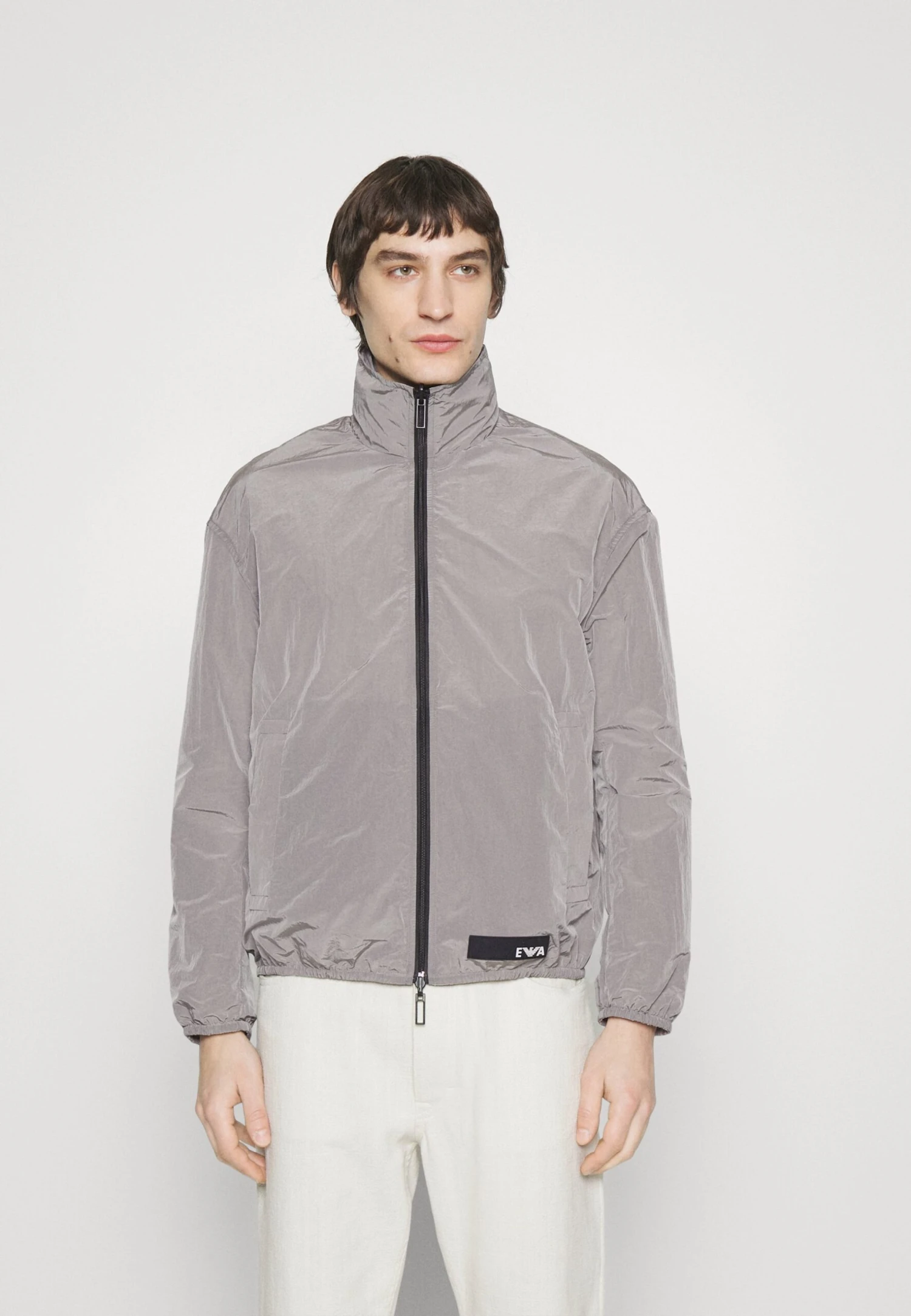 Emporio Armani Blouson Jacket - Summer Jacket - Ea Big Grigio 4 Emporio Armani Blouson Jacket - Summer Jacket - Ea Big Grigio - Image 4