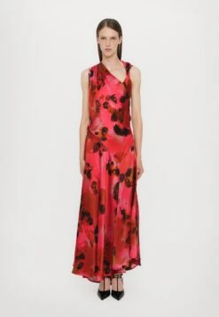 Victoria Beckham SLEEVELESS DRAPED DRESS - Cocktail Dress / Party Dress - Raspberry