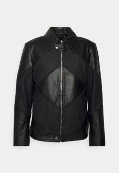 Marco- Leather Jacket - Black -Modern Classic Shoes Store c302f18cf6064d6dad2b8d8fd33fd004