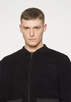 Solid Sdvig Bomber Jacket 21106231 - Bomber Jacket - Black -Modern Classic Shoes Store c331758393764698b547ab74f60d1eca