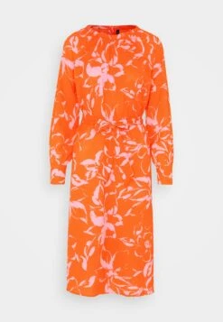 Vero Moda Vmpolliana Inge Calf Dress- Day Dress - Scarlet Ibis/Polliana -Modern Classic Shoes Store c3ad721b67c6424aa816e0d55aeb1eb0