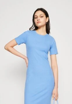 Pieces Pcruka Dress - Shift Dress - Blue -Modern Classic Shoes Store c425f30e7d764daa831d8f6408f8cf1b