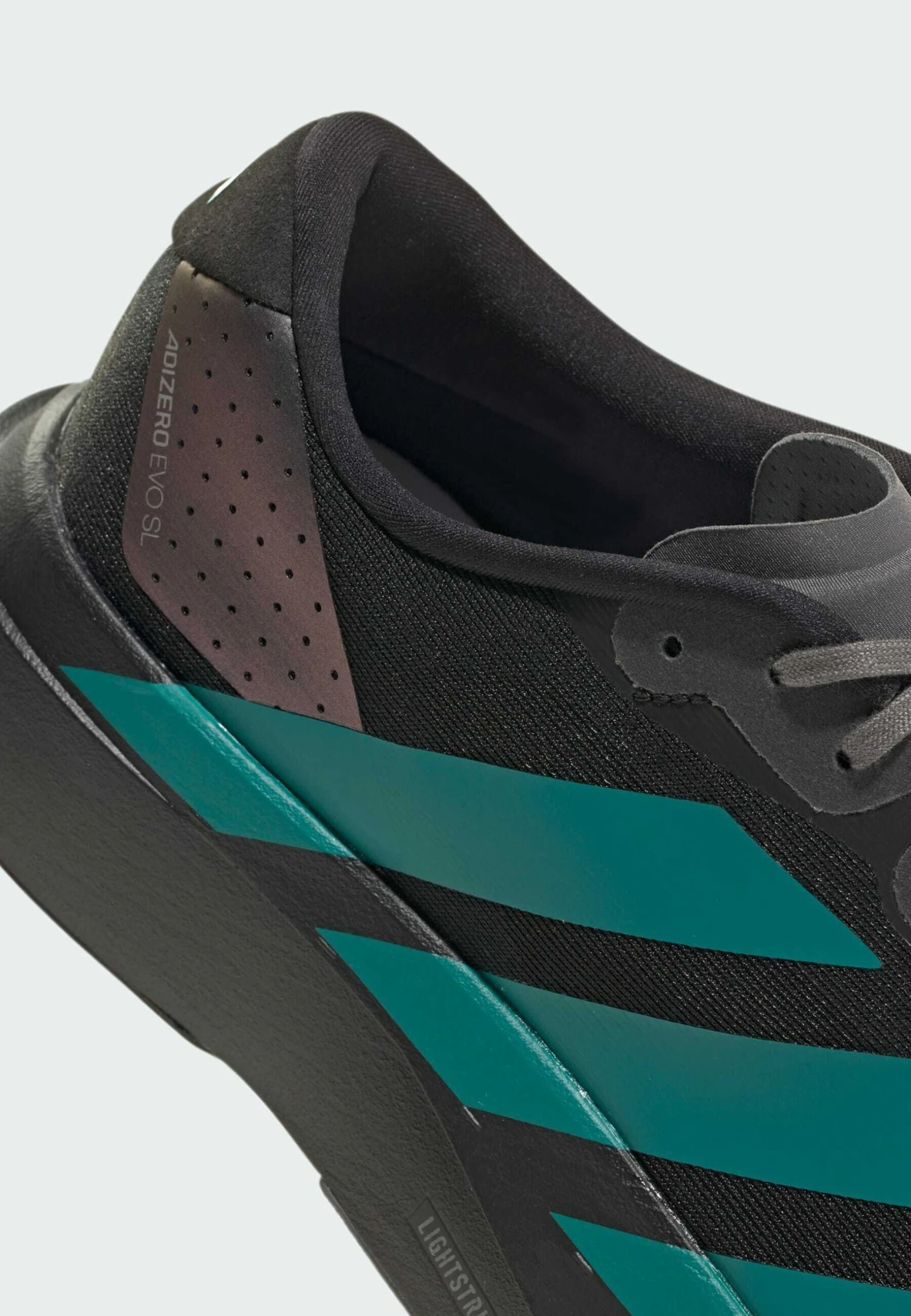 ADIDAS PERFORMANCE ADIZERO EVO SL - Trainers - Core Black Pure Teal Grey Four 7 ADIDAS PERFORMANCE ADIZERO EVO SL - Trainers - Core Black Pure Teal Grey Four - Image 7