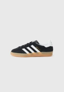 Adidas Originals GAZELLE UNISEX - Trainers - Core Black/white