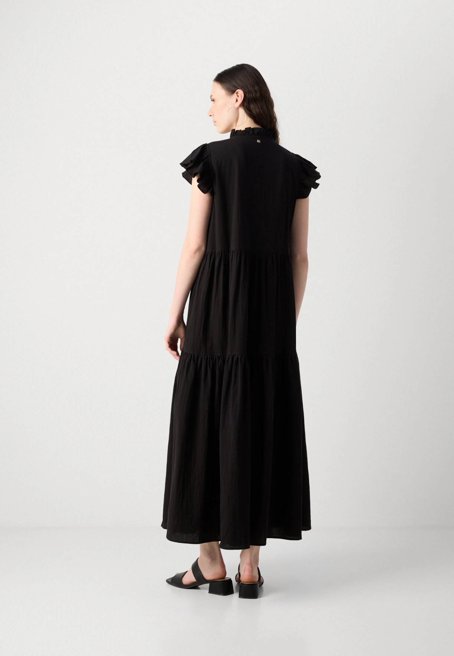 Mos Mosh IZHA DRESS - Maxi Dress - Black 4 Mos Mosh IZHA DRESS - Maxi Dress - Black - Image 4