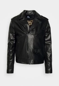 THE KOOPLES Blouson Cuir - Leather Jacket - Black -Modern Classic Shoes Store c6063458d3dd403797b8d277c952b880