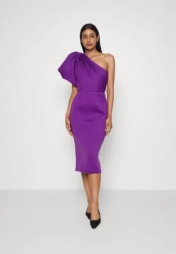 Velvette - Cocktail Dress / Party Dress - Purple