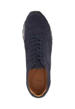 Dune London TREYSON LACE-UP RUNNER - Trainers - Navy -Modern Classic Shoes Store c759130bd96743ab897a1671ea4479b9