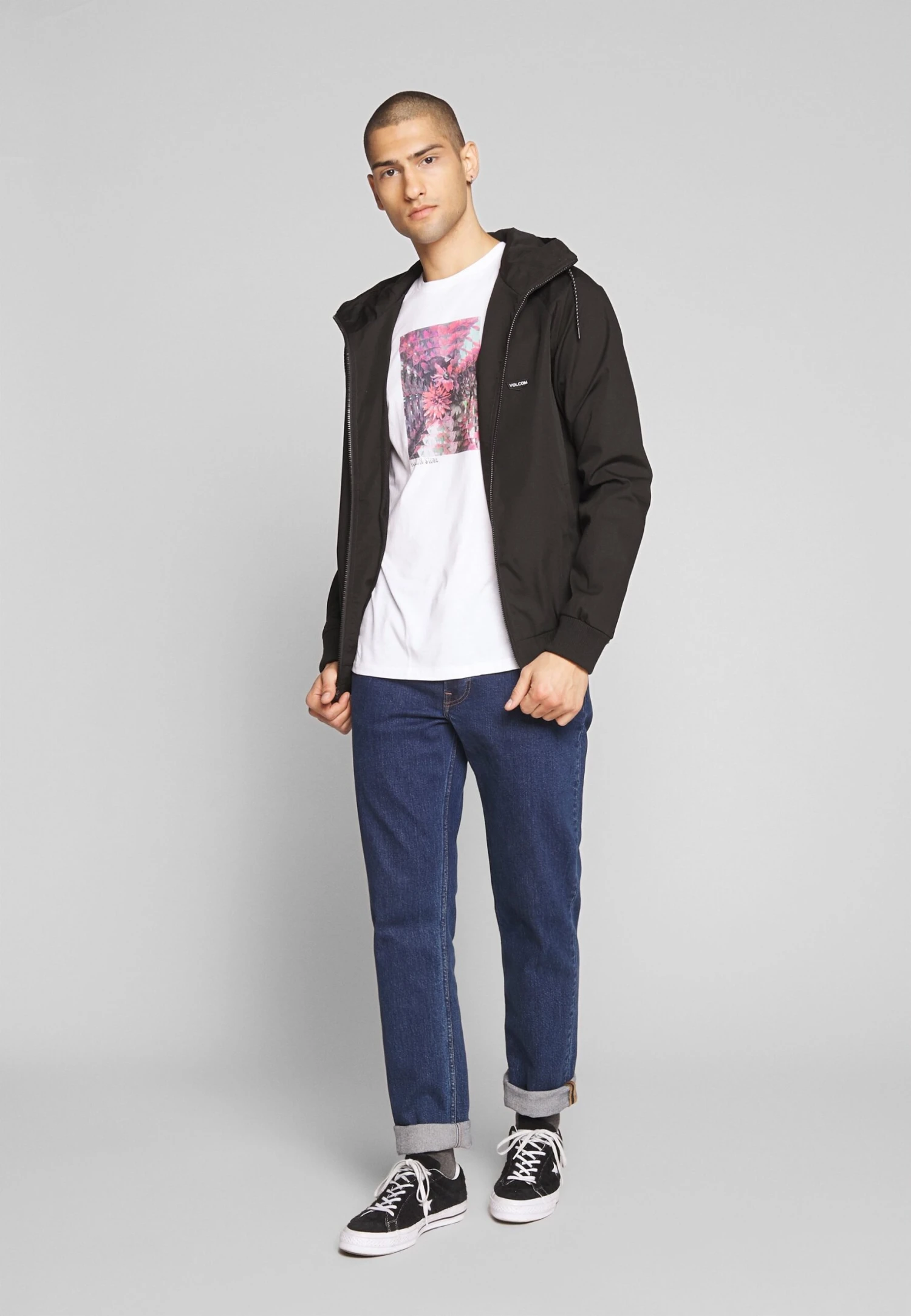 Volcom Raynan Jacket - Summer Jacket - Black 2 Volcom Raynan Jacket - Summer Jacket - Black - Image 2