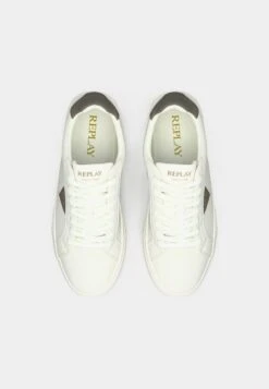 Replay EVAN CLASS - Trainers - White/grey -Modern Classic Shoes Store c80ca05729fc4a50af4b29a9990d0874