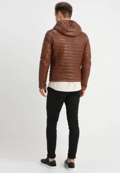 Oakwood Aurellien- Leather Jacket - Brown 8 Oakwood Aurellien- Leather Jacket - Brown -Modern Classic Shoes Store c82382ca548447c2b29f8460e407e328