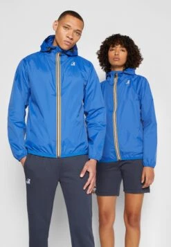 K-Way Le Vrai Claude Unisex - Waterproof Jacket - Royal