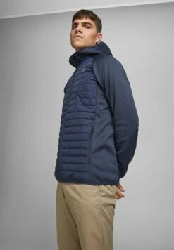 Jack & Jones Jjemulti Quilted Noos - Light Jacket - Navy Blazer -Modern Classic Shoes Store c8e9b846449f456c9bb677f69c80a732