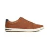 Dune London TEZZY PERFORATED LACE-UP - Trainers - Tan