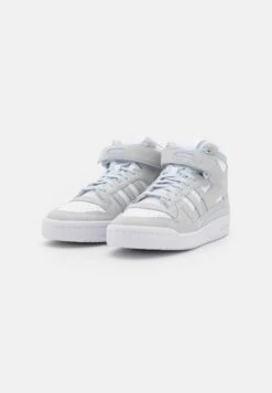 Adidas Originals Forum Mid- High-Top Trainers - Halo Blue/Footwear White -Modern Classic Shoes Store ca23561244394a62b539a8d06326cd38