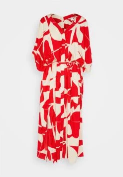 Monki Shirt Dress - Light Red/White -Modern Classic Shoes Store ca4a9f13a73243d597188e362c87f365