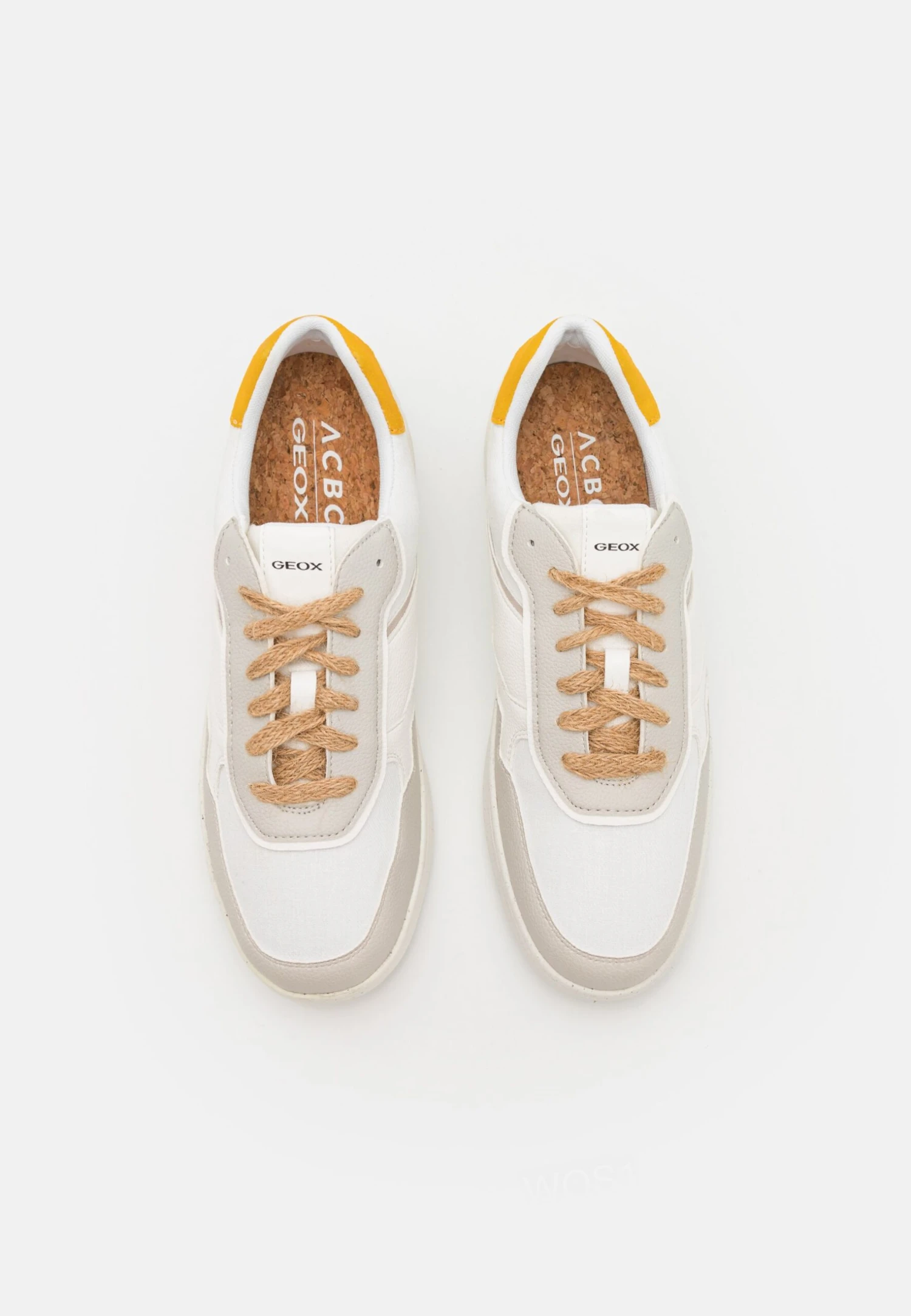 Geox U Warrens - Trainers - Light Grey/White 4 Geox U Warrens - Trainers - Light Grey/White - Image 4