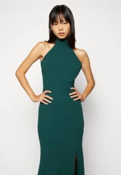 Wal G Sara Halter Neck Maxi Dress - Occasion Wear -Modern Classic Shoes Store caa12454ff784614a27d1244eccd3c49