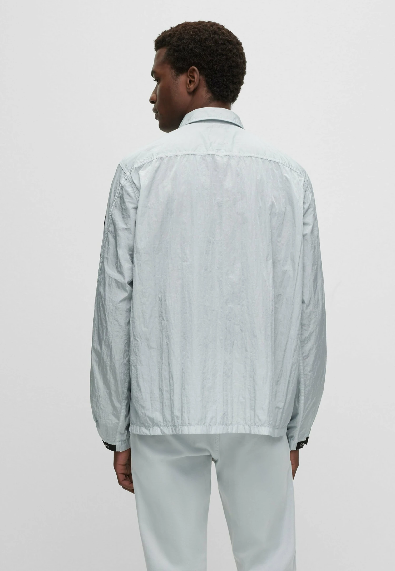 Boss Loony - Summer Jacket - Light Grey 3 Boss Loony - Summer Jacket - Light Grey - Image 3