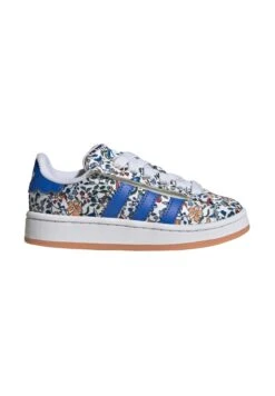 Adidas Originals CAMPUS LIBERTY LONDON COMFORT CLOSURE ELASTIC LACE - Trainers - Blue Blue/off White -Modern Classic Shoes Store cb2113668f5a4ea081c58ccdf45bb6ec