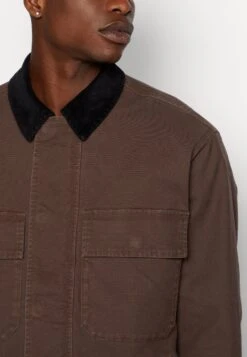 Abercrombie & Fitch Workwear Jacket - Light Jacket - Brown -Modern Classic Shoes Store cc984c7385f74d258e33660cea9cef83