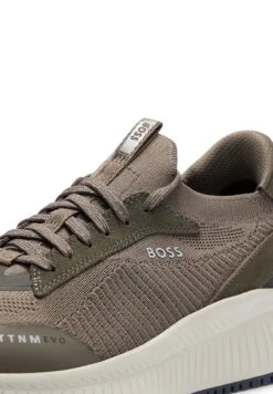 Boss Ttnm Evo Slon Knsd - Trainers - Dark Green -Modern Classic Shoes Store cd0c201539074d47ae0c5dc3453e9e3a
