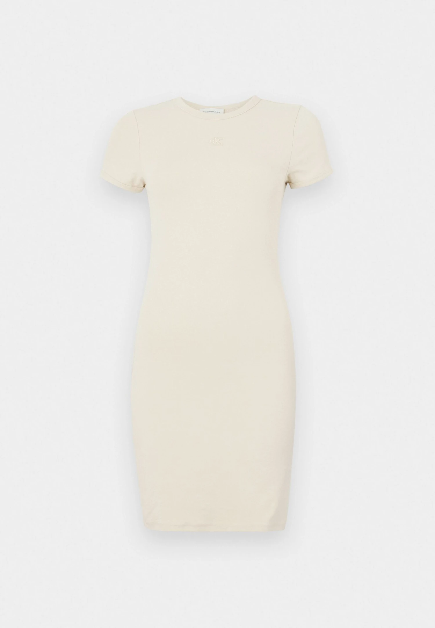 Calvin Klein Jeans CONTOUR MINI DRESS - Shift Dress - Fog 5 Calvin Klein Jeans CONTOUR MINI DRESS - Shift Dress - Fog - Image 5