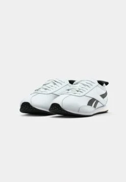 Reebok Classic R400 UNISEX - Trainers - White/washed Black -Modern Classic Shoes Store ce92be27560b443aa201cecfb3f139d2