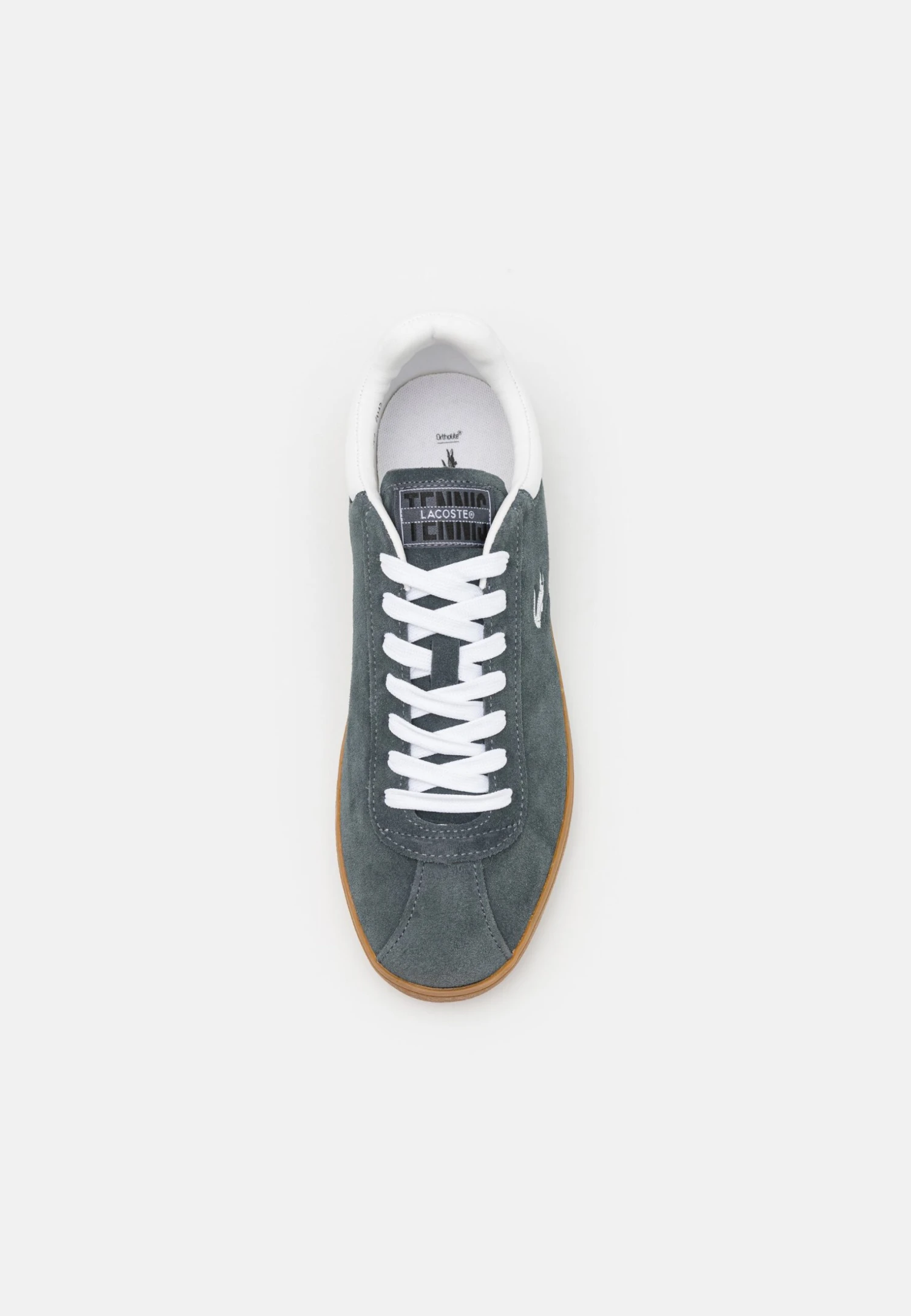 Lacoste BASESHOT - Trainers - Dark Grey 4 Lacoste BASESHOT - Trainers - Dark Grey - Image 4