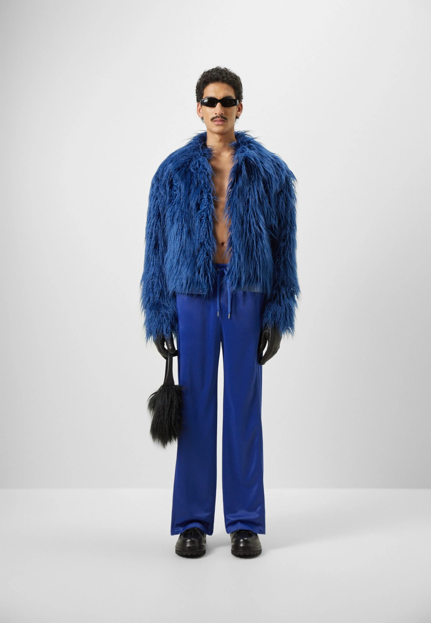 Han Kjøbenhavn Boxy Jacket - Winter Jacket - Blue 2 Han Kjøbenhavn Boxy Jacket - Winter Jacket - Blue - Image 2