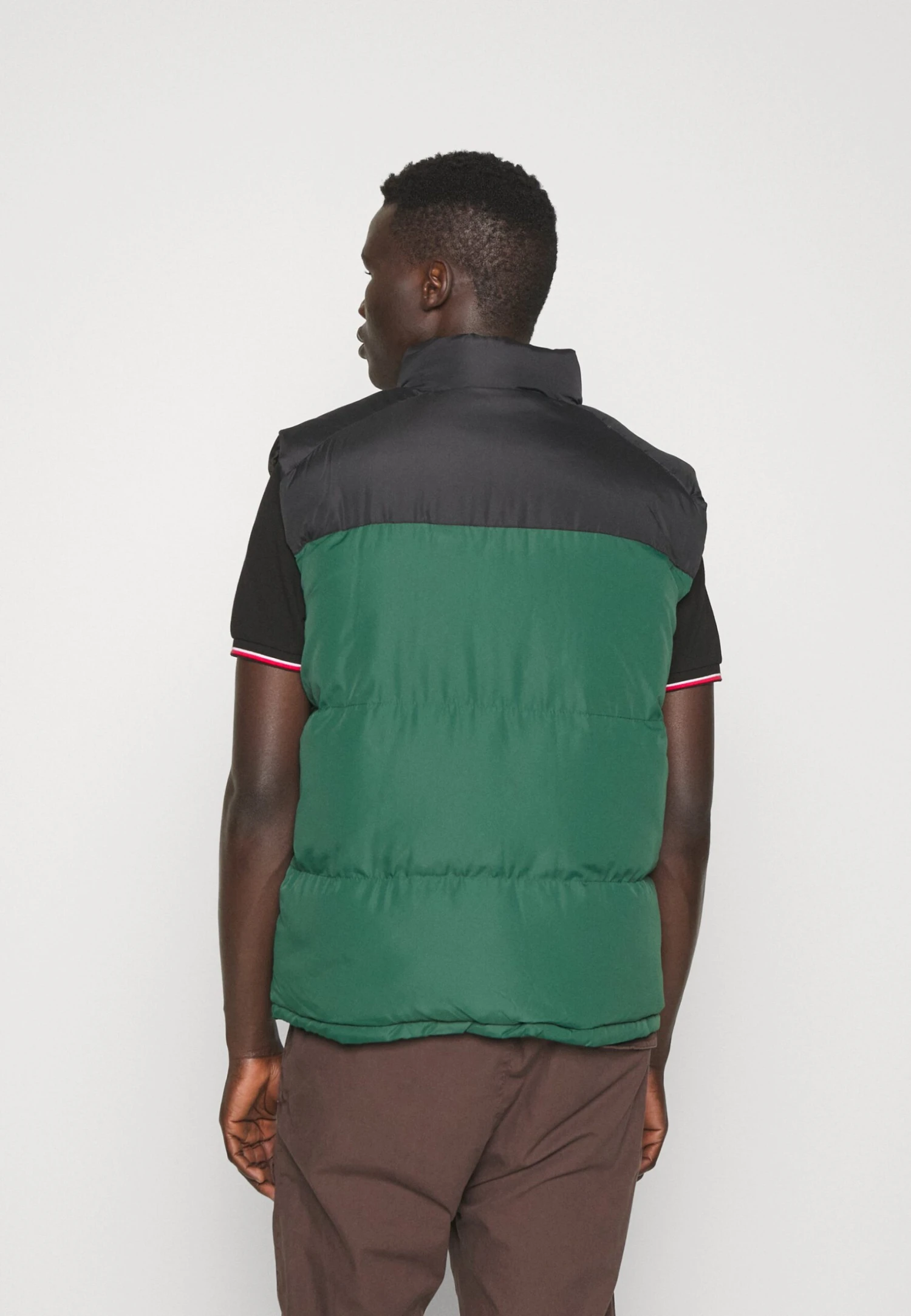 BRAVE SOUL Waistcoat - Green 3 BRAVE SOUL Waistcoat - Green - Image 3