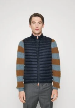 SAVE THE DUCK Adamus - Waistcoat - Blue Black