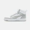 Puma Rebound Unisex - High-Top Trainers - White/Ash Gray