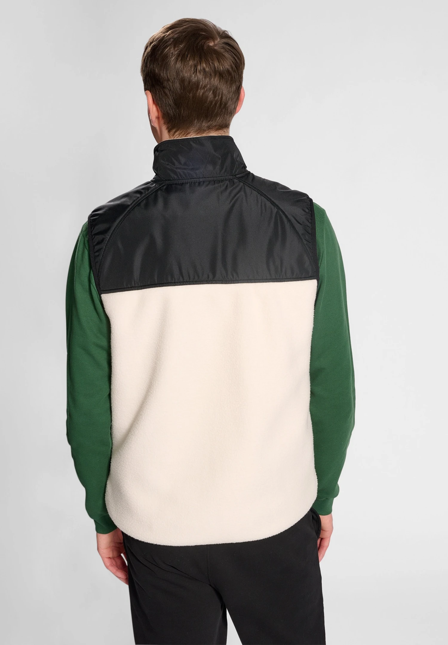 Hummel Hmllgc Theo Fleece Waistcoat - Waistcoat - Tofu 3 Hummel Hmllgc Theo Fleece Waistcoat - Waistcoat - Tofu - Image 3