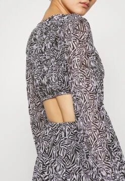 MICHAEL Michael Kors Faceted Zebra Cutout - Day Dress - Black/White 9 MICHAEL Michael Kors Faceted Zebra Cutout - Day Dress - Black/White -Modern Classic Shoes Store d3001f43681d4cb1a97f6ccd6ef4756d