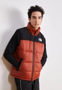 The North Face Insulated Vest - Waistcoat - Brown/Black